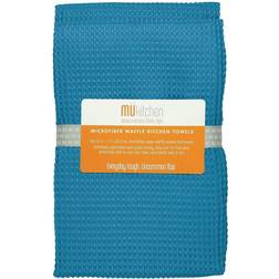 MU Kitchen Waffle Dishcloth Blue (64.8x43.2)