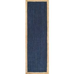 Nuloom 2'6"x8' Runner Hand Woven Eleonora Blue