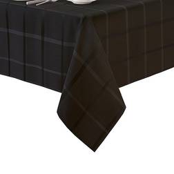 Elrene Home Fashions Newbridge Elegance Tablecloth Black (132.1x132.1cm)
