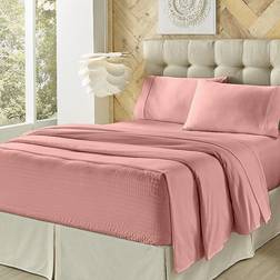 Five Queens Court Royal 300tc Bed Sheet Pink, Blue