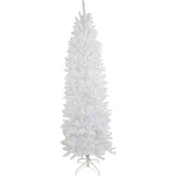 Northlight 7.5Ft Pre-Lit Rapids White Pine Pencil Christmas Tree