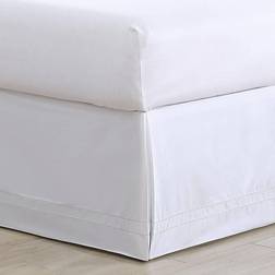 Tommy Bahama Solid Queen Tailored Bed Skirt Valance Sheet White