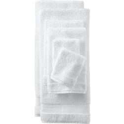 Lands' End Organic Cotton Bath Towel White