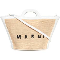 Marni Tropicalia Small Bag - Sandstorm/Lily White