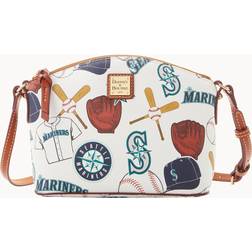 Dooney & Bourke MLB Mariners Suki Crossbody Med Wristlet