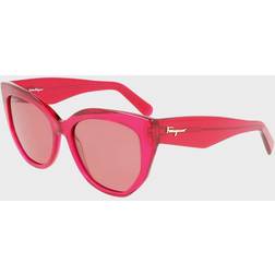 Ferragamo Damens Solglasögon Dam - Red