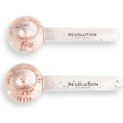 Revolution Skincare Makeup Revolution Ice Globes Pink Glitter Set of 2