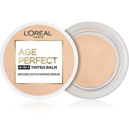 L'Oréal Paris Age Perfect straffender Make-up Balm 01 Fair, pflegendes Make-up Wunder für gesund aussehende Haut, 18ml