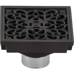 Kingston Brass Badkamer Douche Afvoeren met Flens & Haarvanger - Olie Gewreven Brons