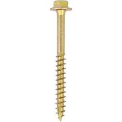 Timco Solo 8.0 120mm Coach Screw Zinc Yellow