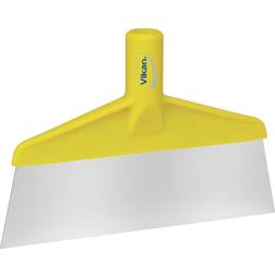 Vikan 29106 Stainless Steel Floor Scraper, Yellow