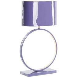 Dkd Home Decor Blue Iron Bordlampe