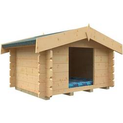 Buttercup Farm Dog Kennel 28mm L1096 Solid Wood/Softwood/Pine