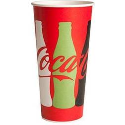 Multi Papbæger 80 cl Coca Cola Ø105 x 180 mm Kolddriksbæger 25 stk/ps