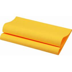 Duni Gule middagsservietter Dunisoft 40x40 cm. 12 stk