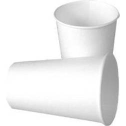Kaffebæger 300 ml 12 oz, Ø90 mm, Pap hvid neutral 50 stk/pk