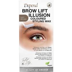 Depend Perfect Eye Brow Illusion Wax Soft Brown