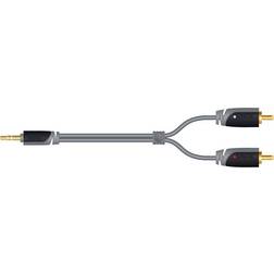 Sinox Plus+ Audiokabel stereo mini-jackstik han 2 han