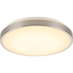 SLV Marona Brushed Aluminium Ceiling Flush Light 30cm