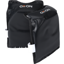 Ox-On knäskydd, PVC/nylon/läder, Svart