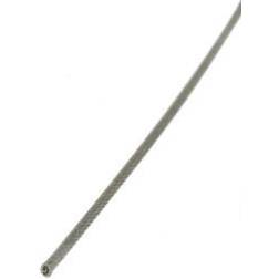 Galv Stålwire pvc 3-4MM 6X7+1 rulle