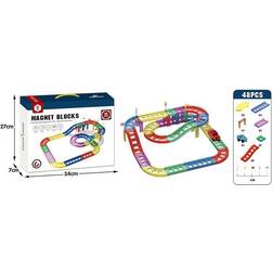 Magnet Blocks bilbane 48 dele