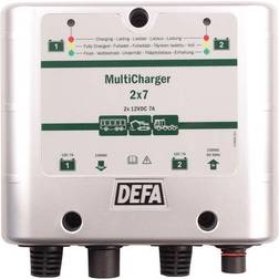 DEFA multicharger 12v 2x7a schuko