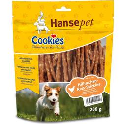 12x200 g Cookie´s Delikatess Stickies Kylling Ris Hundegodbidder