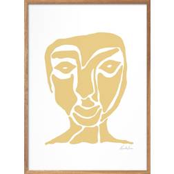 Poster & Frame Yellow Face 50x70cm Plakat