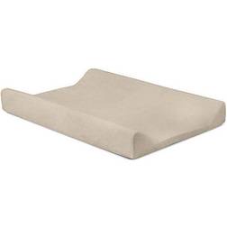 Jollein Housse de Matelas à Langer en Tissu Éponge, 50 cm Longueur x 70 cm Largeur, Nougat 550-503-00093