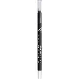 Manhattan X-Act Eyeliner Pen – vit eyelinerpenna för perfekt ögondrag – vattentät – färg svart till vit 11N – 1 x 1 g