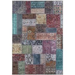 KM Carpet Patchwork Multifarve 160x230cm