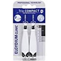 Elgydium Clinic Trio Compact Svarta borstar x2