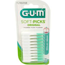 GUM SunStar SOFT-PICKS Interdentalbürsten 80 Stück 2er Vorteilspack