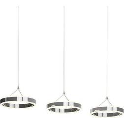 Lucande Lyani L115 Chrome/White Pendellampa