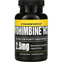 Primaforce Yohimbine HCl, 2.5 mg 90