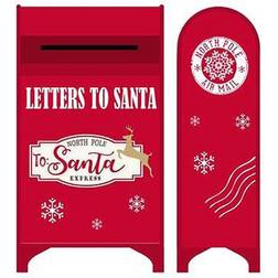Dkd Home Decor Letterbox Christmas Metal Aluminium 34,5