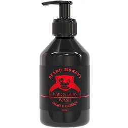 Beard Monkey Hair & Body Wash Orange & Cinnamon 250ml