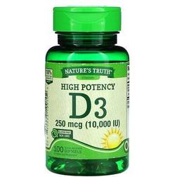 Nature's Truth Nature's Truth, High Potency Vitamin D3, 250