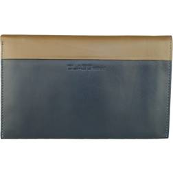 Cavalli Class Class Blu Leather Wallet