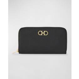 Ferragamo Gancini Wallet - Black