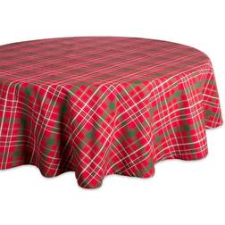 Design Imports Dii Tartan Holly Plaid 70 Tablecloth Multicolour