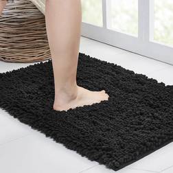 Walensee Non Slip Chenille Black 43.2X61.0cm