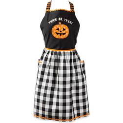 DII Embellished Trick Or Apron Multicolor, Black