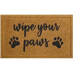 Mohawk Home "Wipe Your Paws" Everyday Coir 18"X30" Multicolor, Natural, Brown