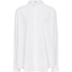 Reiss Jenny Cotton Poplin Shirt - White