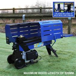 T-Mech Log Splitter 7 Ton Timber Fire Wood Cutter 3L Hydraulic Electric 2200W Motor