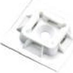 Panduit Montageplade natur med lim 19X19 100 stk