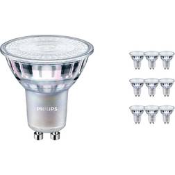 Philips Multipack 10x MASTER Value LEDspot GU10 PAR16 4.9W 365lm 36D 930 Highest Colour Rendering Dimmable Replacer for 50W