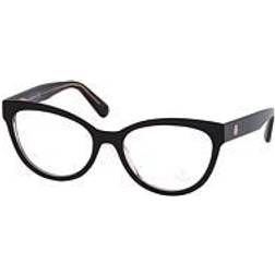 Moncler Læder Briller ML5142 53 MM Sort